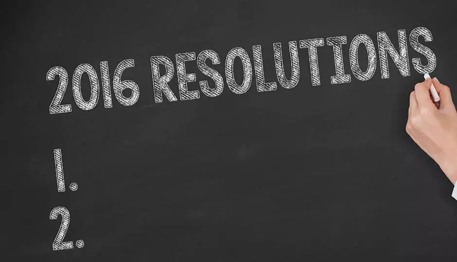 2016 Resolutions